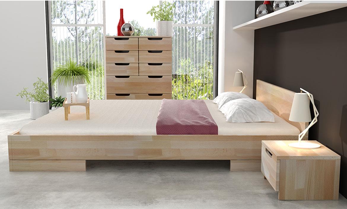 Skandica komoda 6+2 fioke 83x40x100 drvo bukve/natur