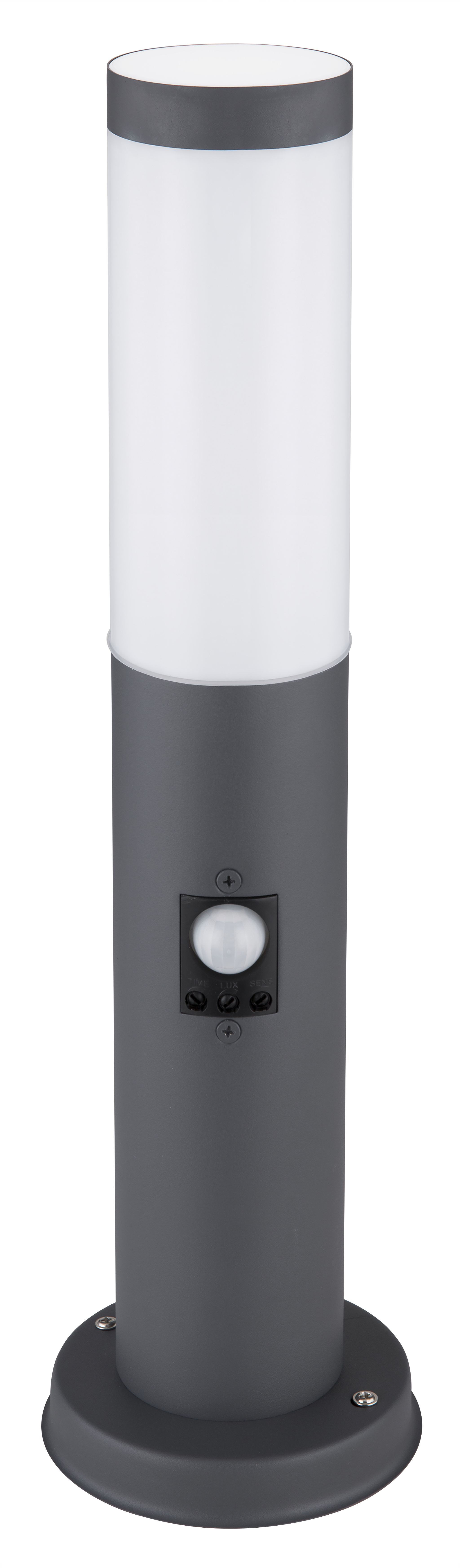 Vanjska podna svjetiljka sa senzorom pokreta Boston 12,7x12,7x45cm siva