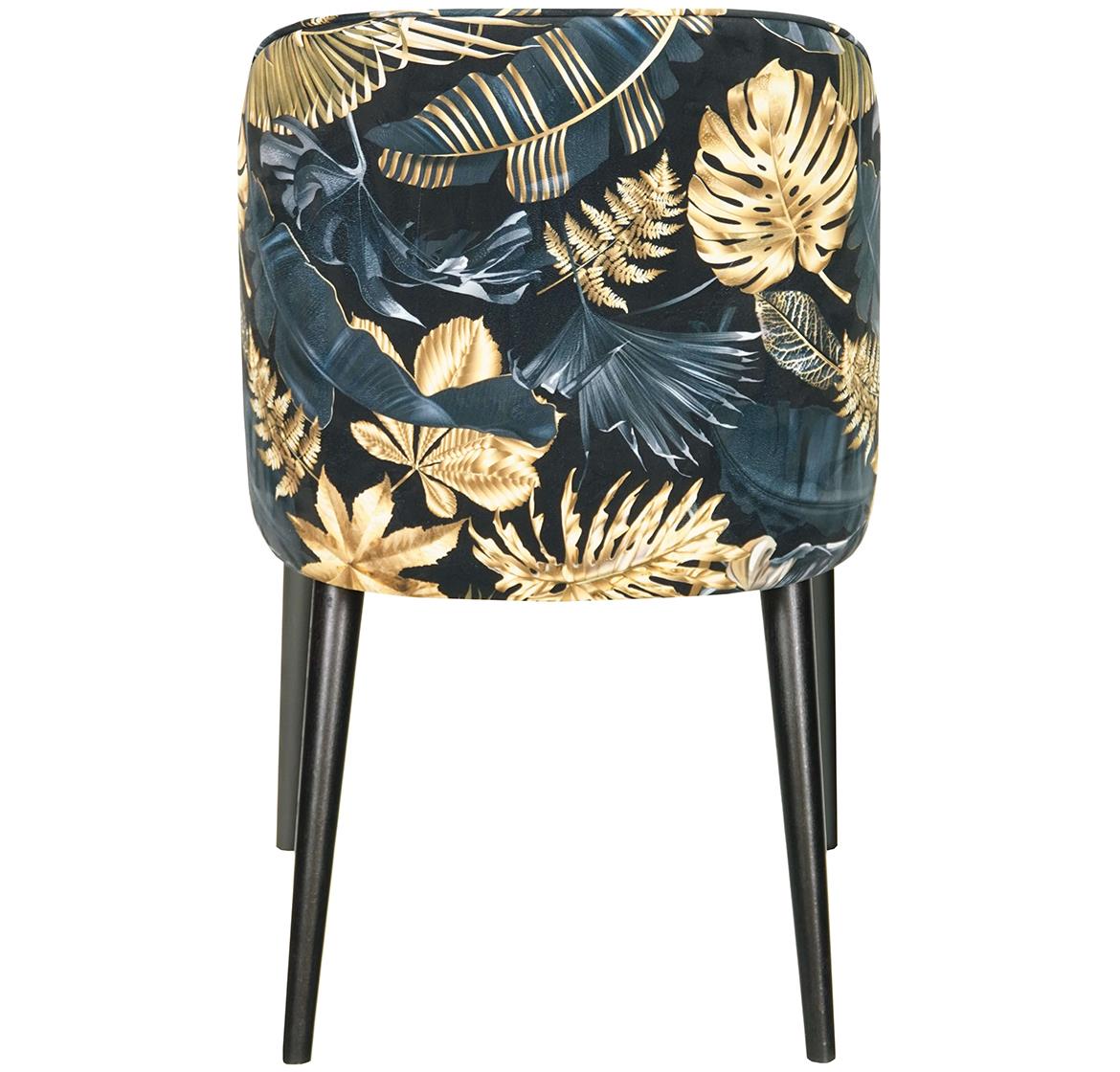 Marc blagovaonski set stol+6 stolica natur/zlatni
