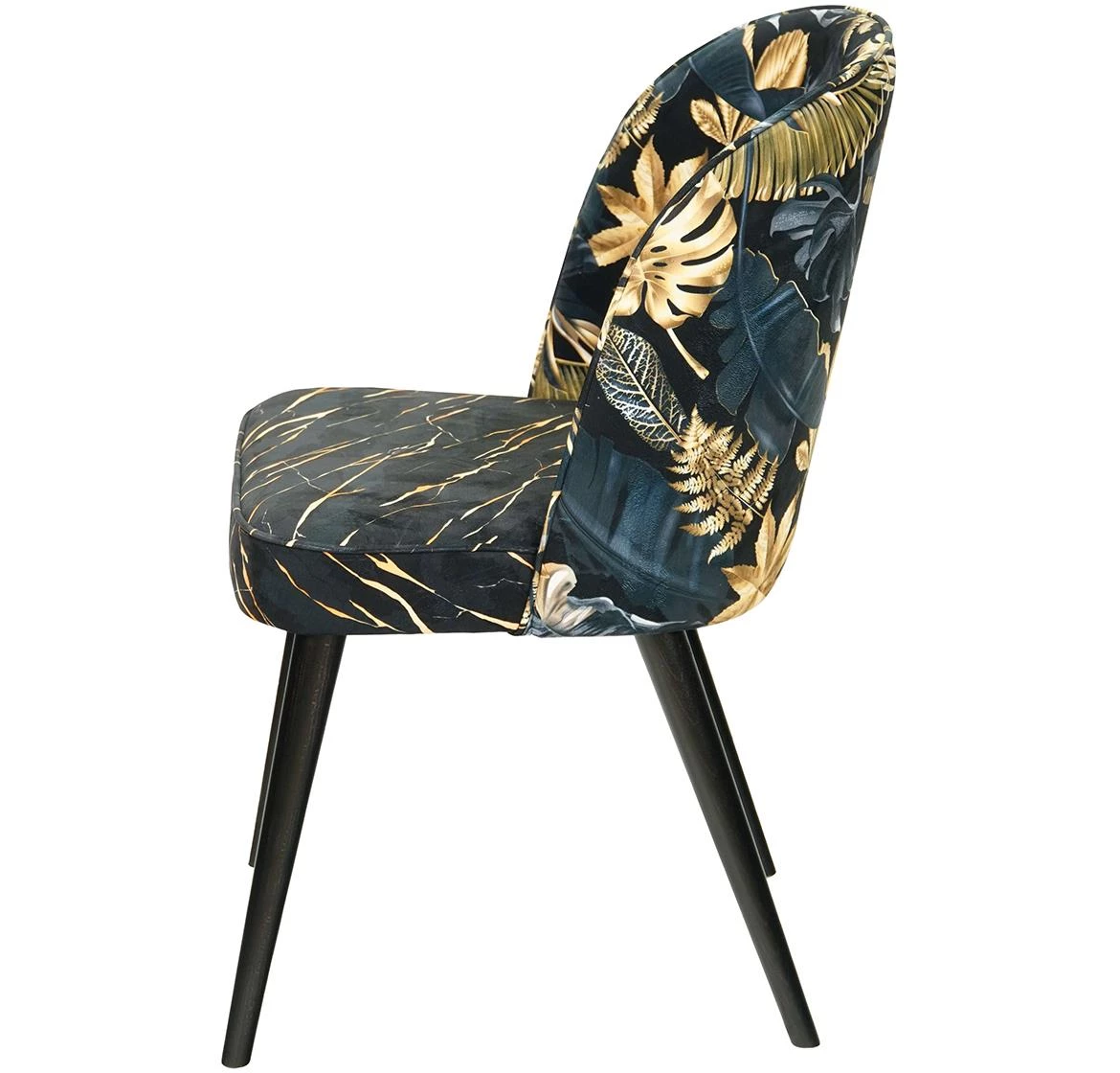 Gold blagovaonska stolica 52x45x84 zlatna