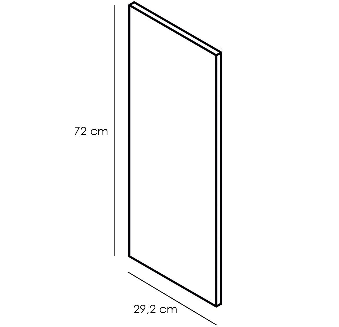 Bocni panel Bono 720x304 Burlington hrast