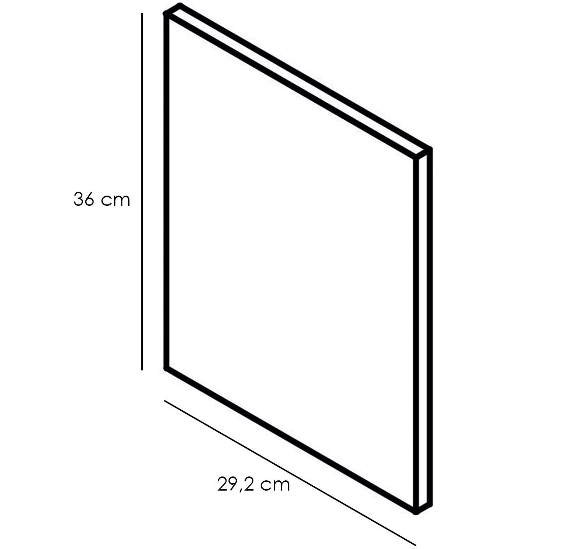 Bocni panel Bono 360x304 Burlington hrast