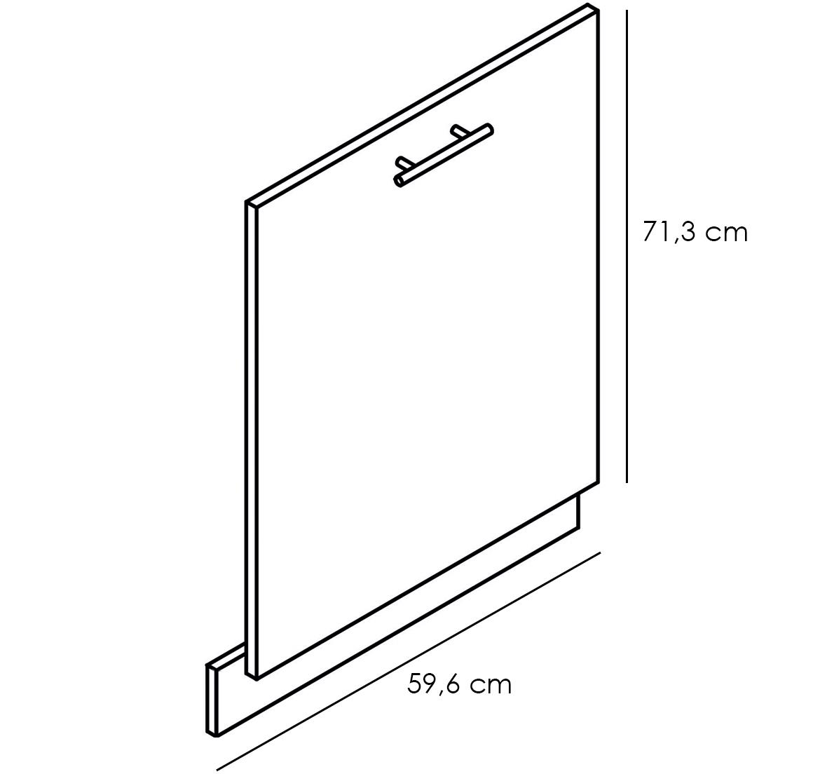 Prednje perilice posuda Bono 60pz Burlington Oak