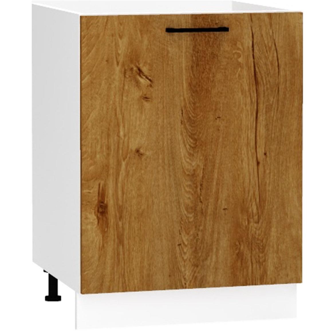 Bono kuhinjski element 1 vrata 60x52,4x82 hrast/beli