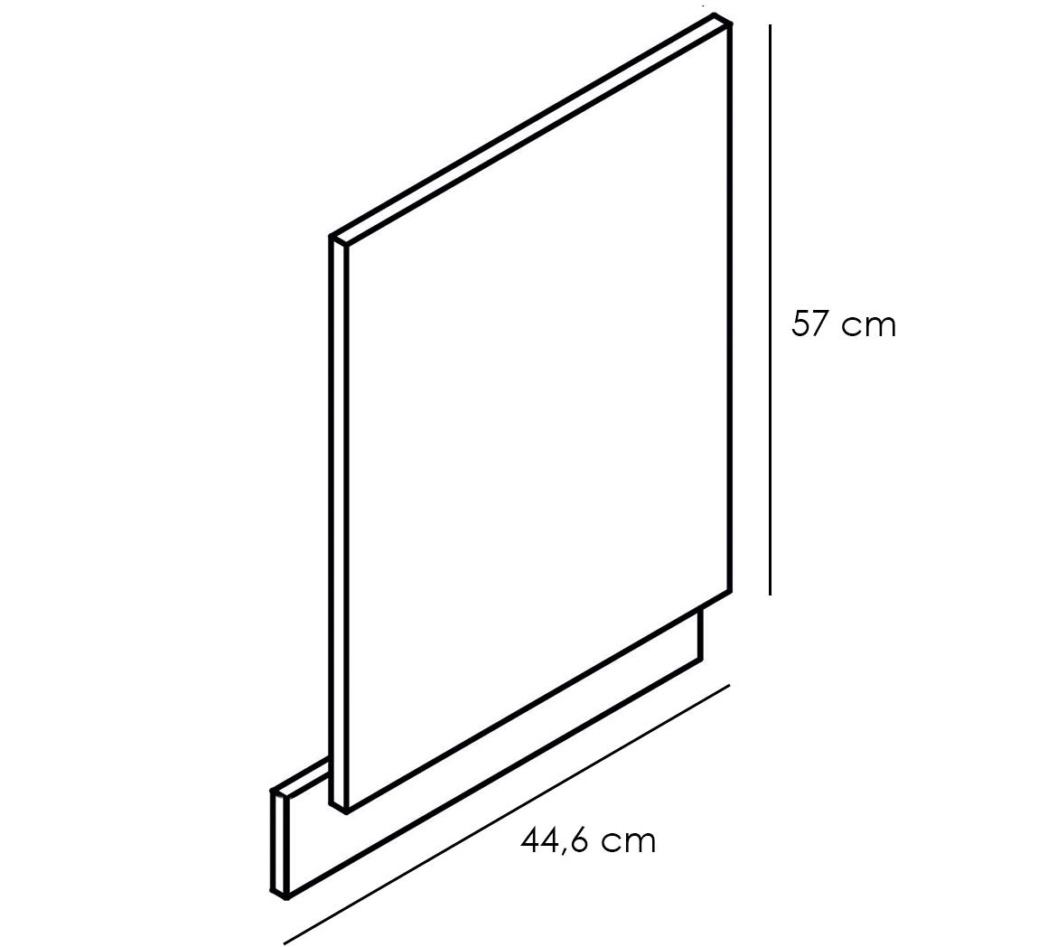 Prednje perilice posuda Adele 45po Grey Mat