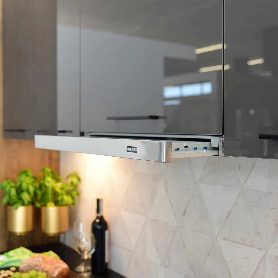 Bono kuhinjski elemen 2 vrata 60x56x213,3 hrast/beli