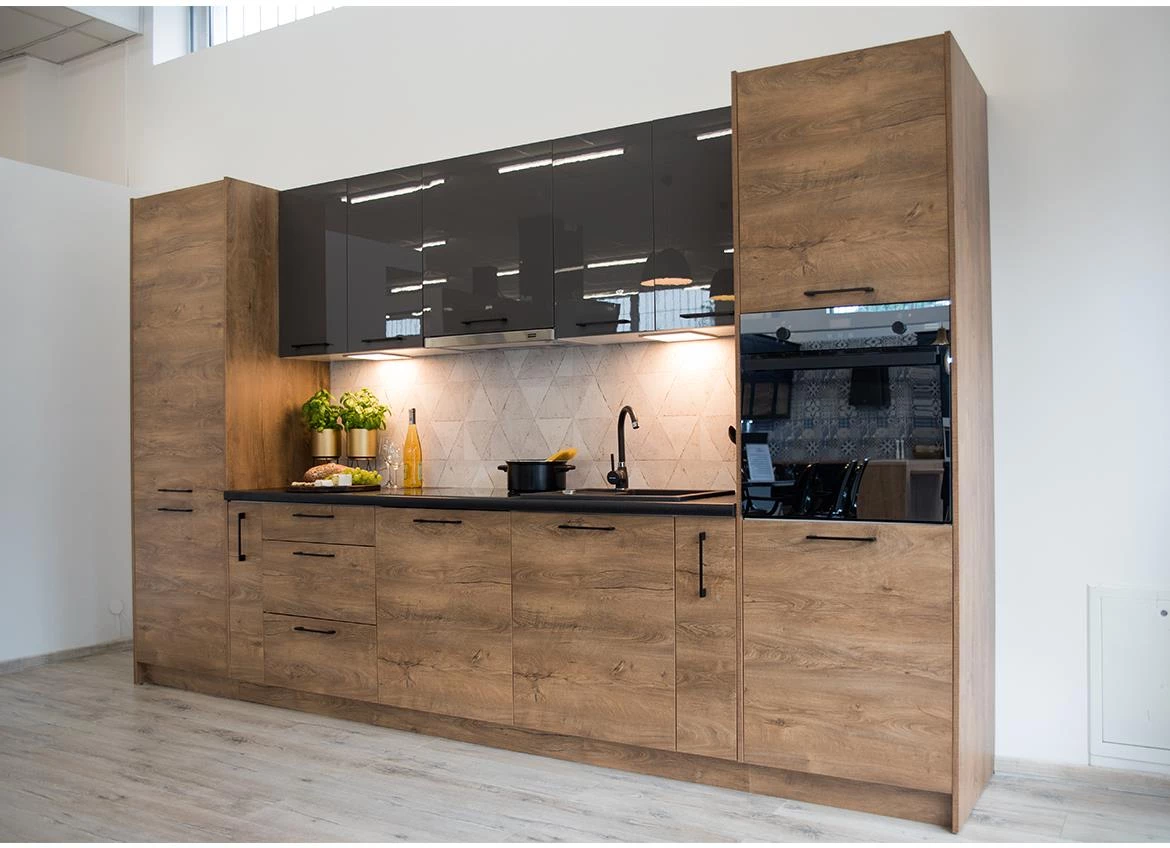 Kuhinjski ormaric Bono D80 Lefkas hrast / bela