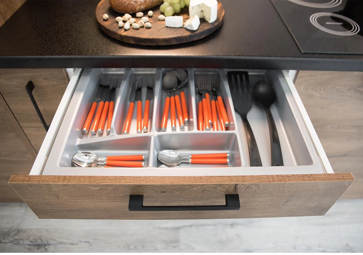 Kuhinjski ormaric Bono D80 Lefkas hrast / bela