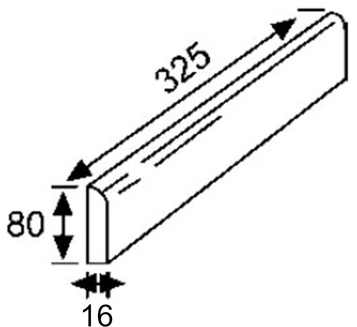 Ivicna klinker plocica Rod Acero 8/33