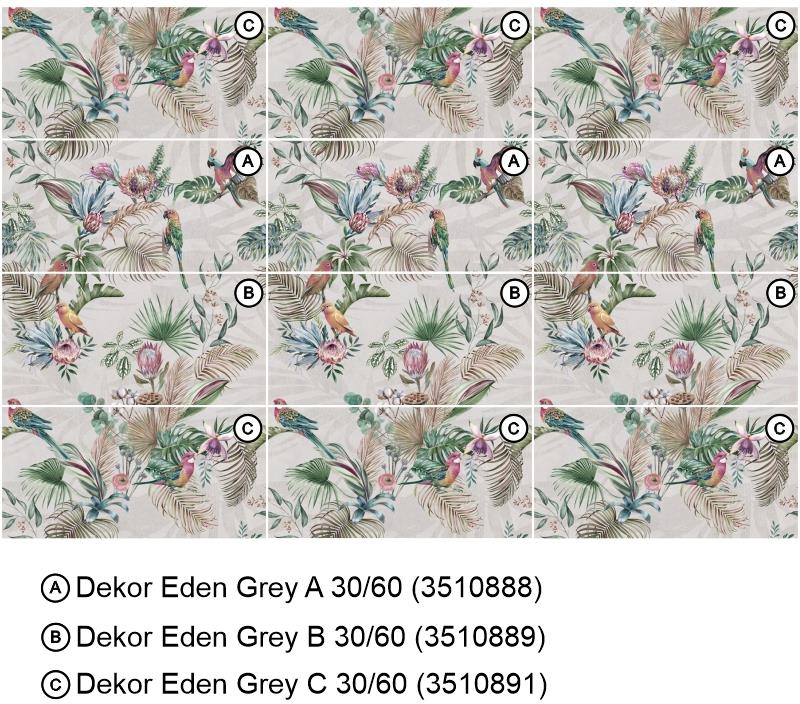 Dekor Eden Grey C 30/60