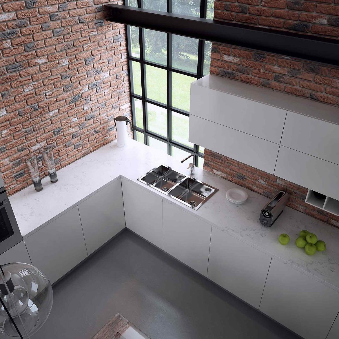 Betonski kamen Loft Brick opeka