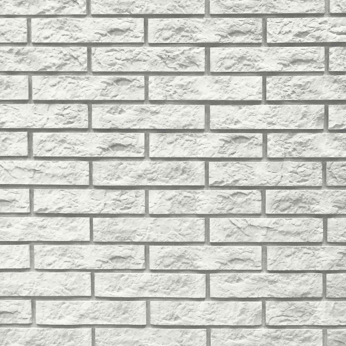 Gipsani kamen Rock Brick Off White