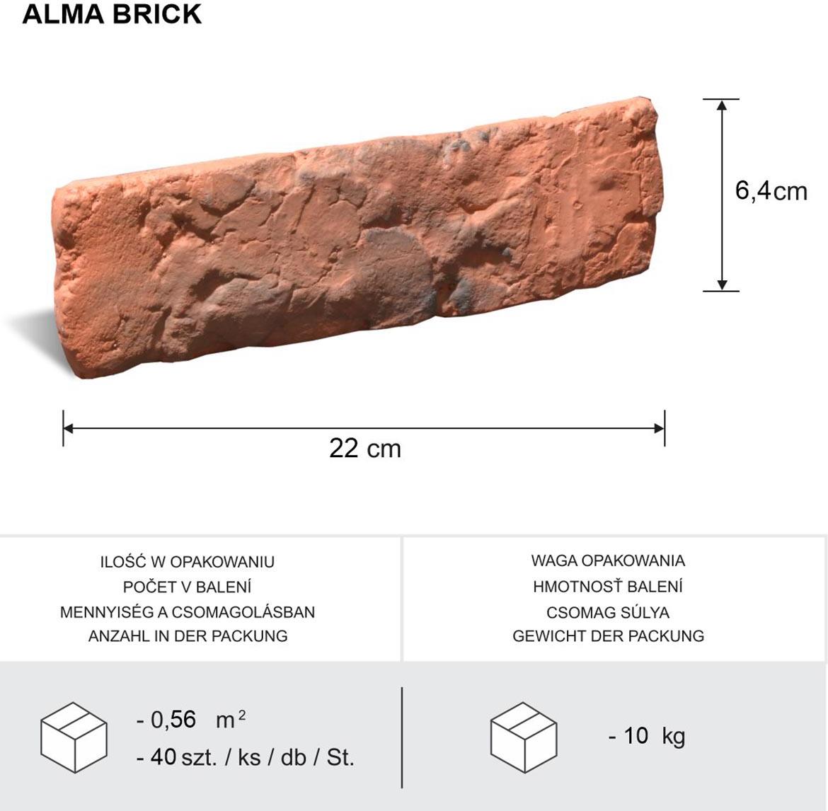 Betonski kamen Alma Brick