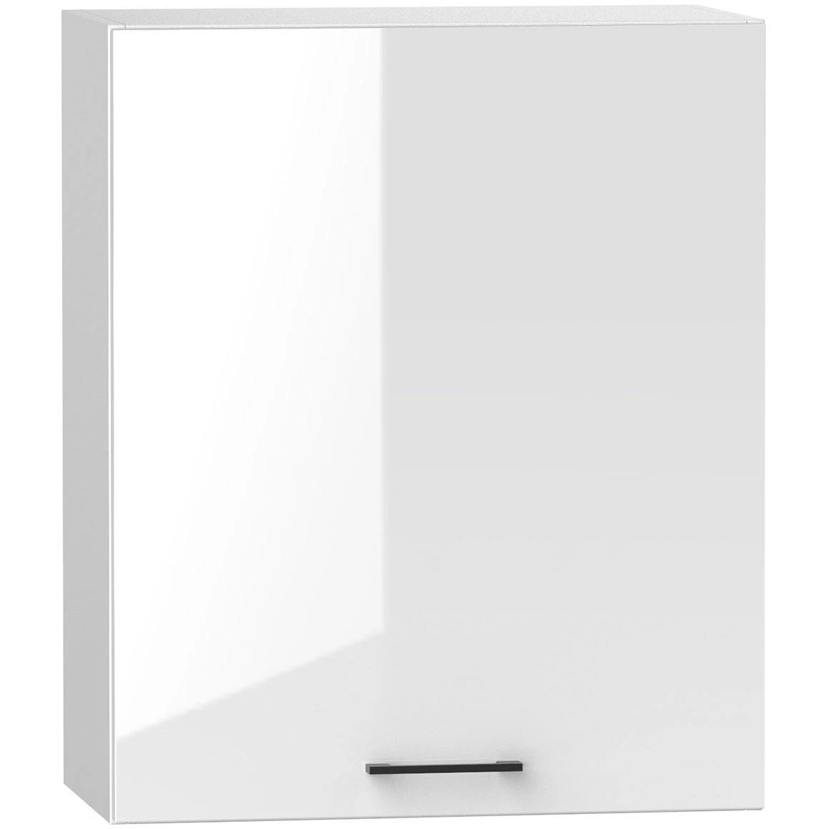 Oscar kuhinjski element 1 vrata 60x30x72 mat bijeli/bijeli visoki sjaj