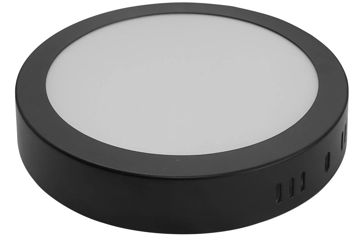 Plafonjera Ring LED 21x21cm crna