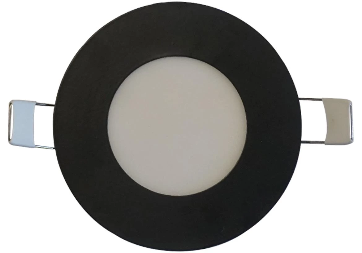 Plafonjera Circle LED 8x8cm crna