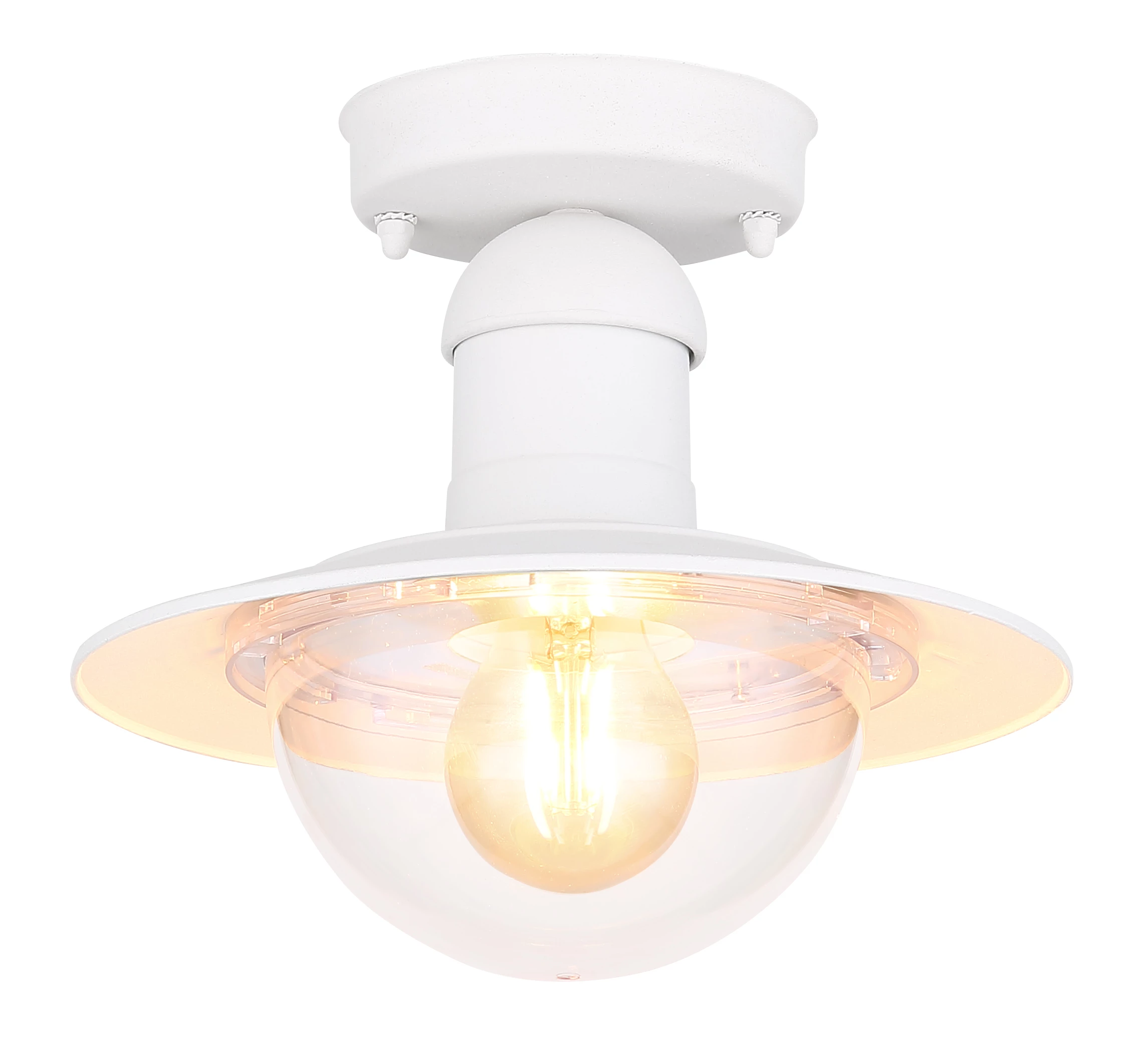 Vanjska stropna svjetiljka Linda bijela