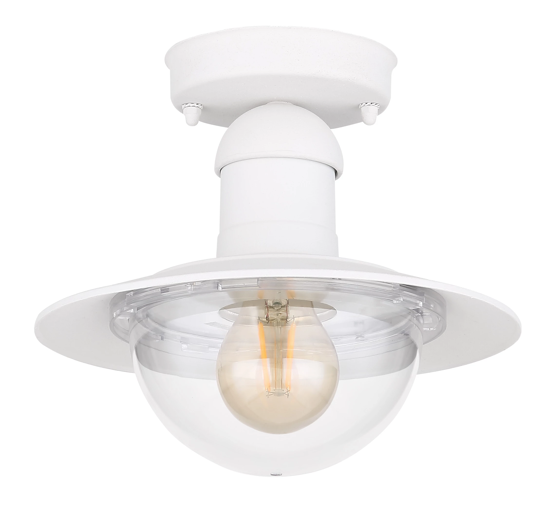 Vanjska stropna svjetiljka Linda bijela