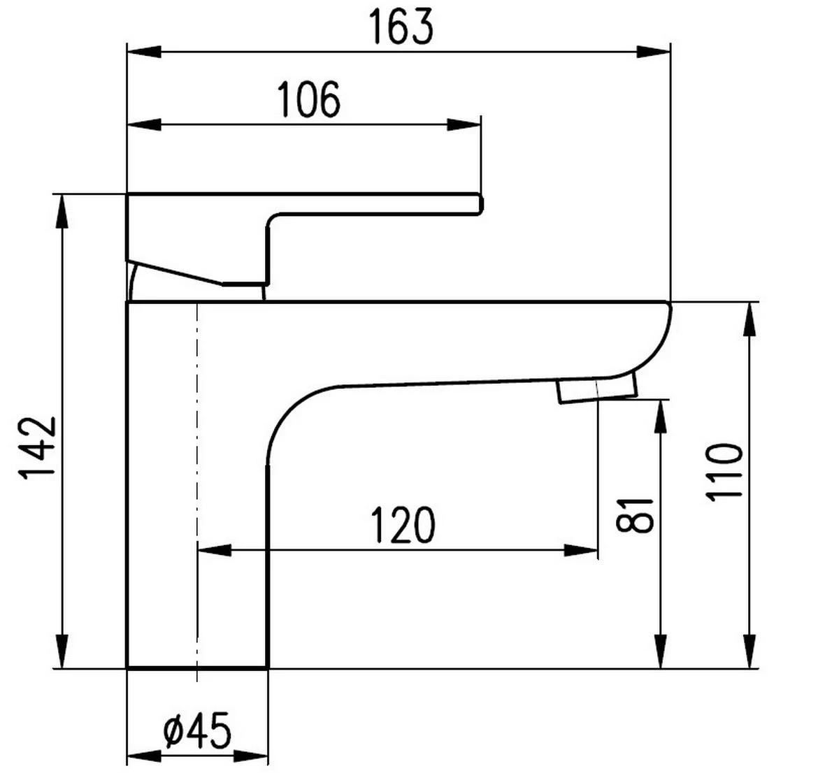 VT426.0CMATZ VLTAVA BATERIJA ZA SUDOPER 142MM CRNO/ZLATNO