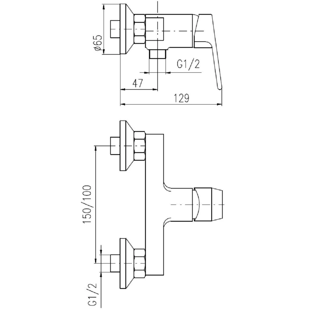 CO181.5Z COLORADO GOLD TUŠ BATERIJA-150MM
