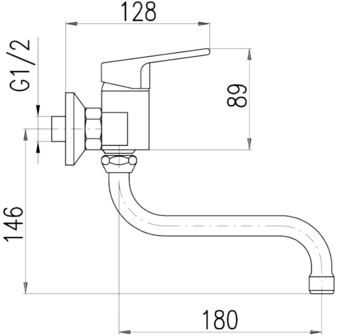 BATÉRIA DREZOVÁ / UMYVADLOVÁ NÁSTENNÁ COLORADO CO201.0 / 21