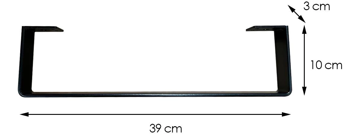 Cali crne noge za komodu 4 fioke+2 vrata, TV komodu 160 cm, ugaonu komodu