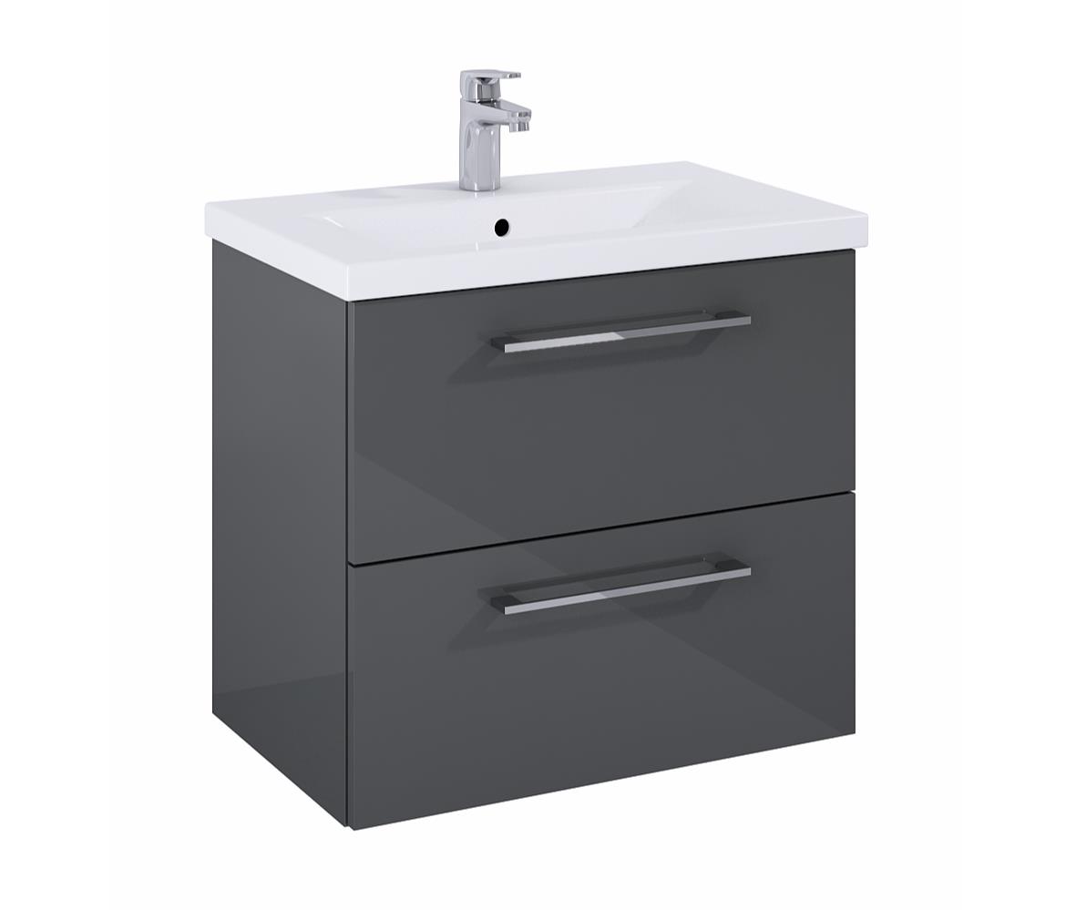 Boa vista kupatilska baza sa umivaonikom 2F 61,7x39,7x56,7 antracit