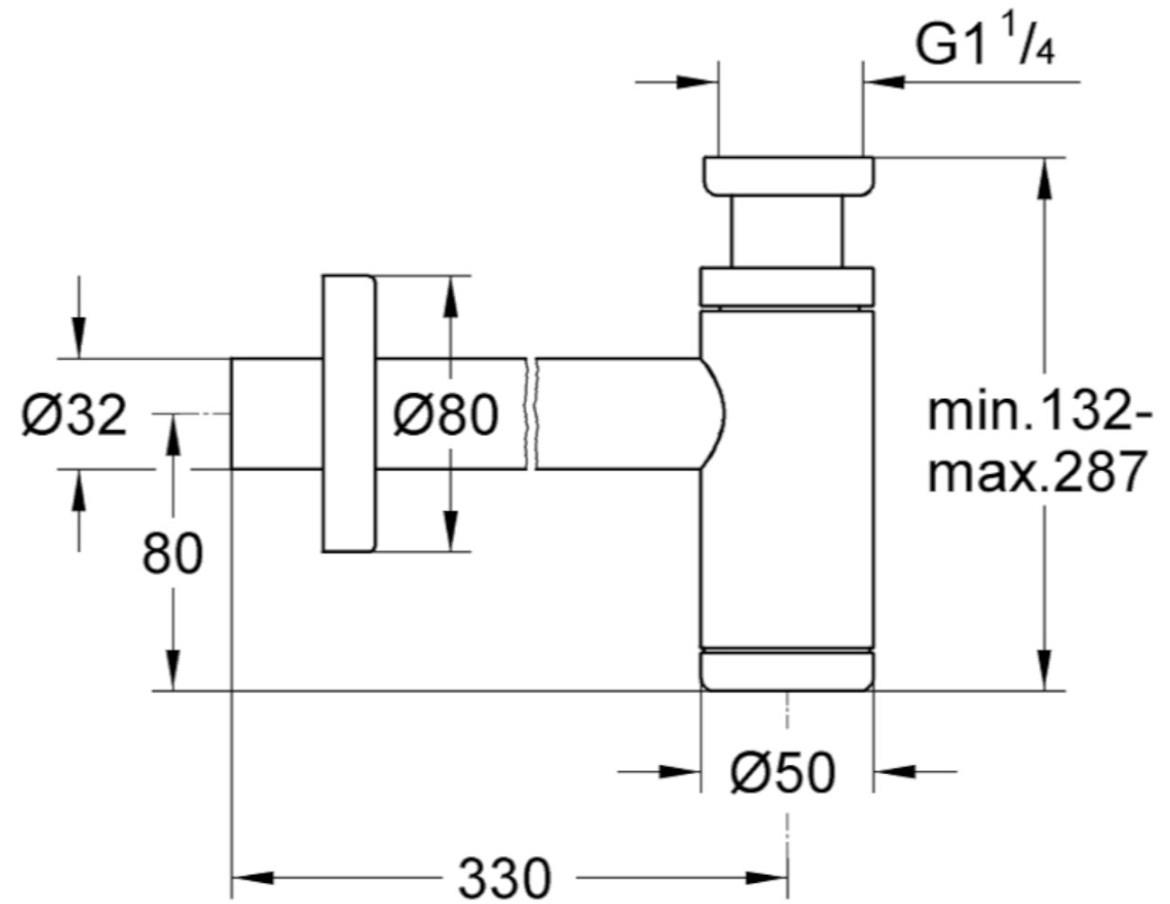 Grohe 28912000 sifon