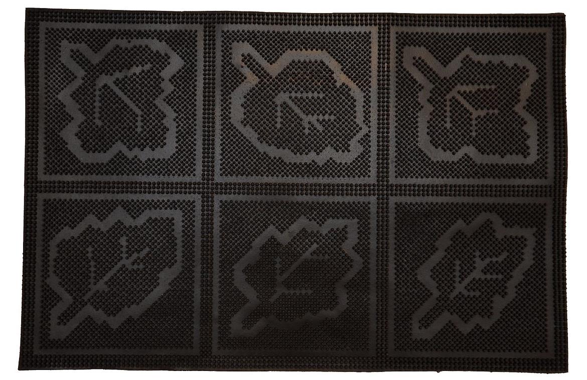 Otirac  igle 40x60cm crni