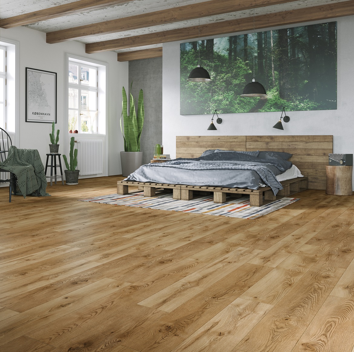 Vodootporni laminatAthabasca Oak 8mm AC5 Vision WR 52796