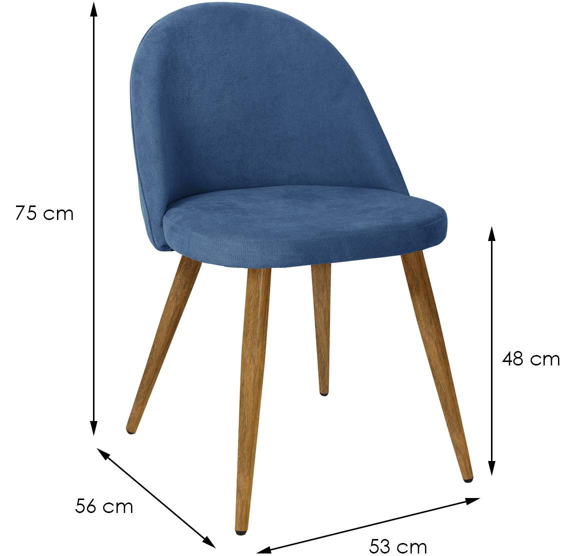 Banff stolica 53x56x75 plava