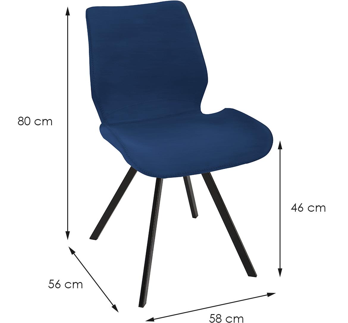 Quebec stolica 58x56x80 plava