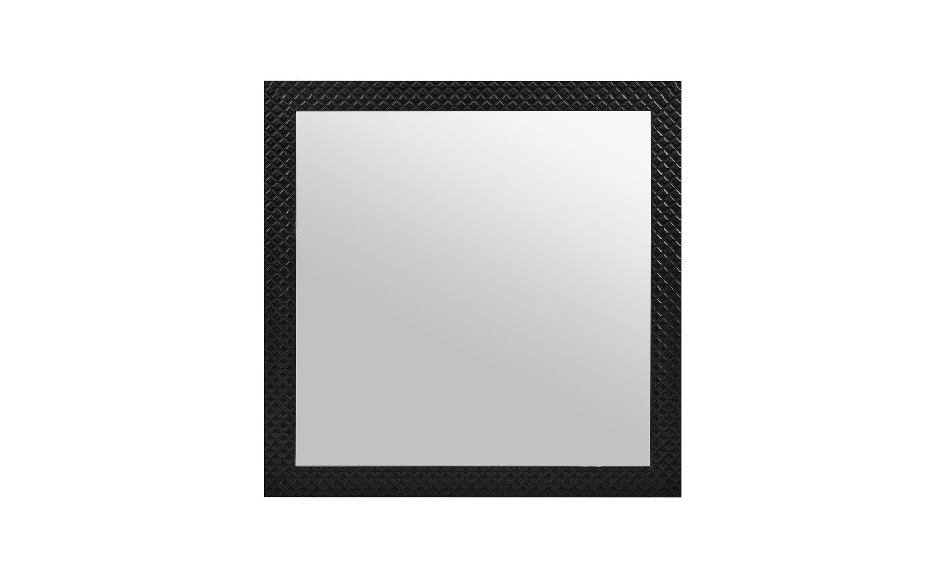 Zidno ogledalo Alissa 56x56cm crno