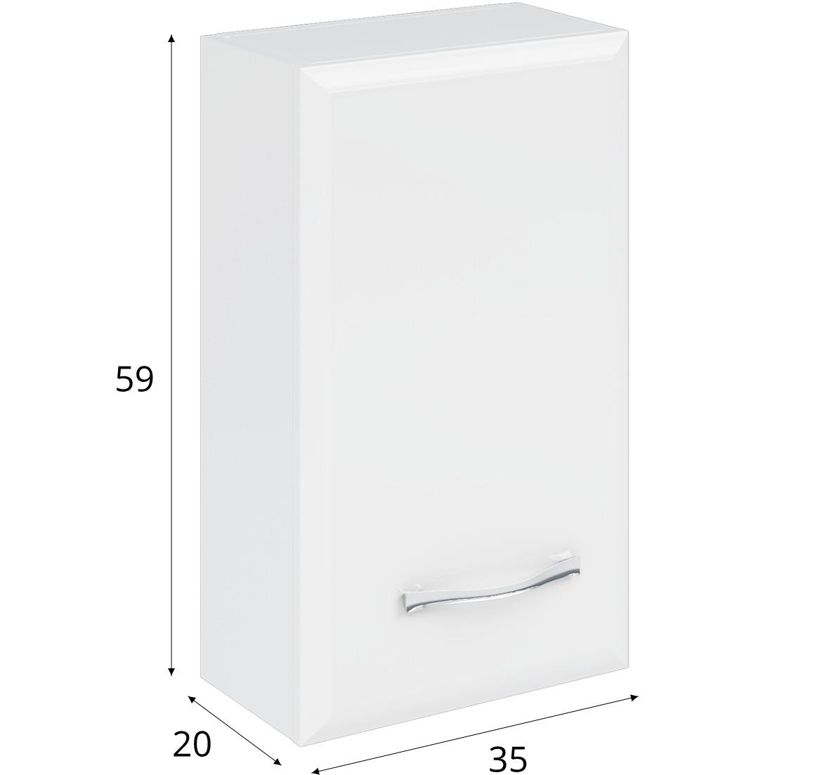 Viva kupatilski element 1 vrata 35x20x59 beli