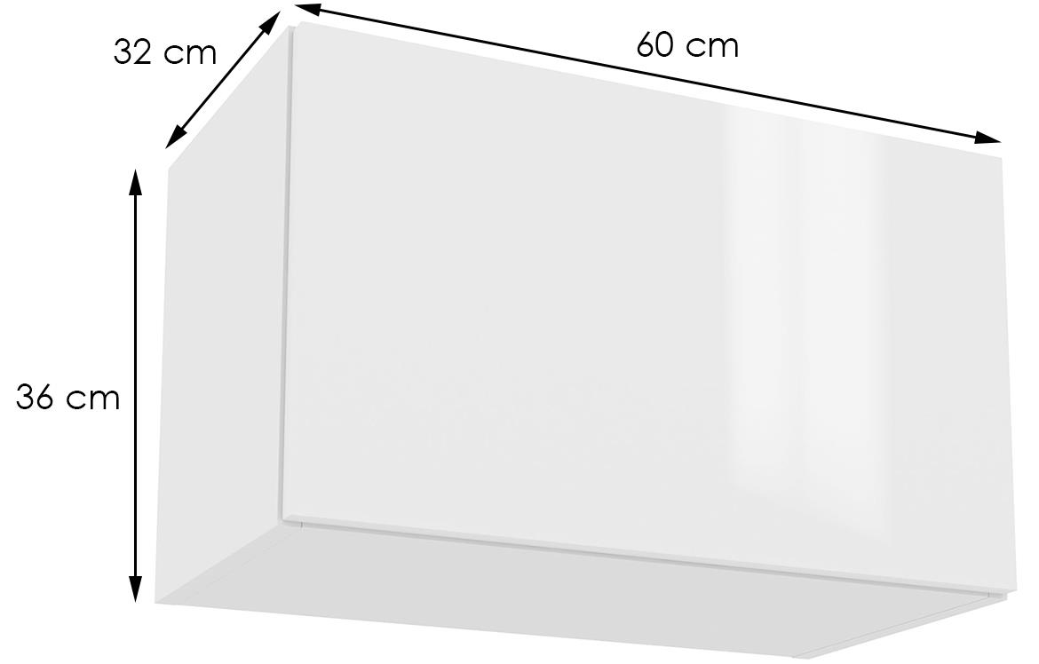 Campari kuhinjski element WO6 1 vrata 60x32x36 beli