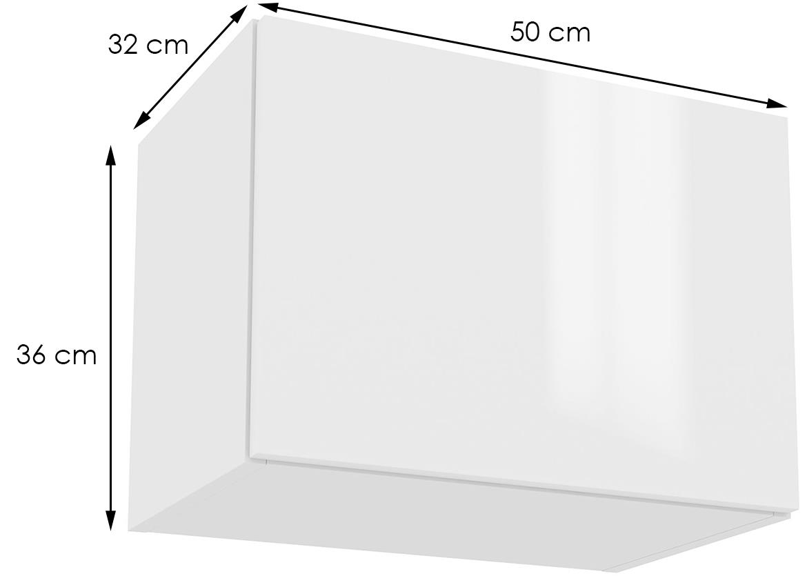 Campari kuhinjski element WO5 1 vrata 50x32x36 beli