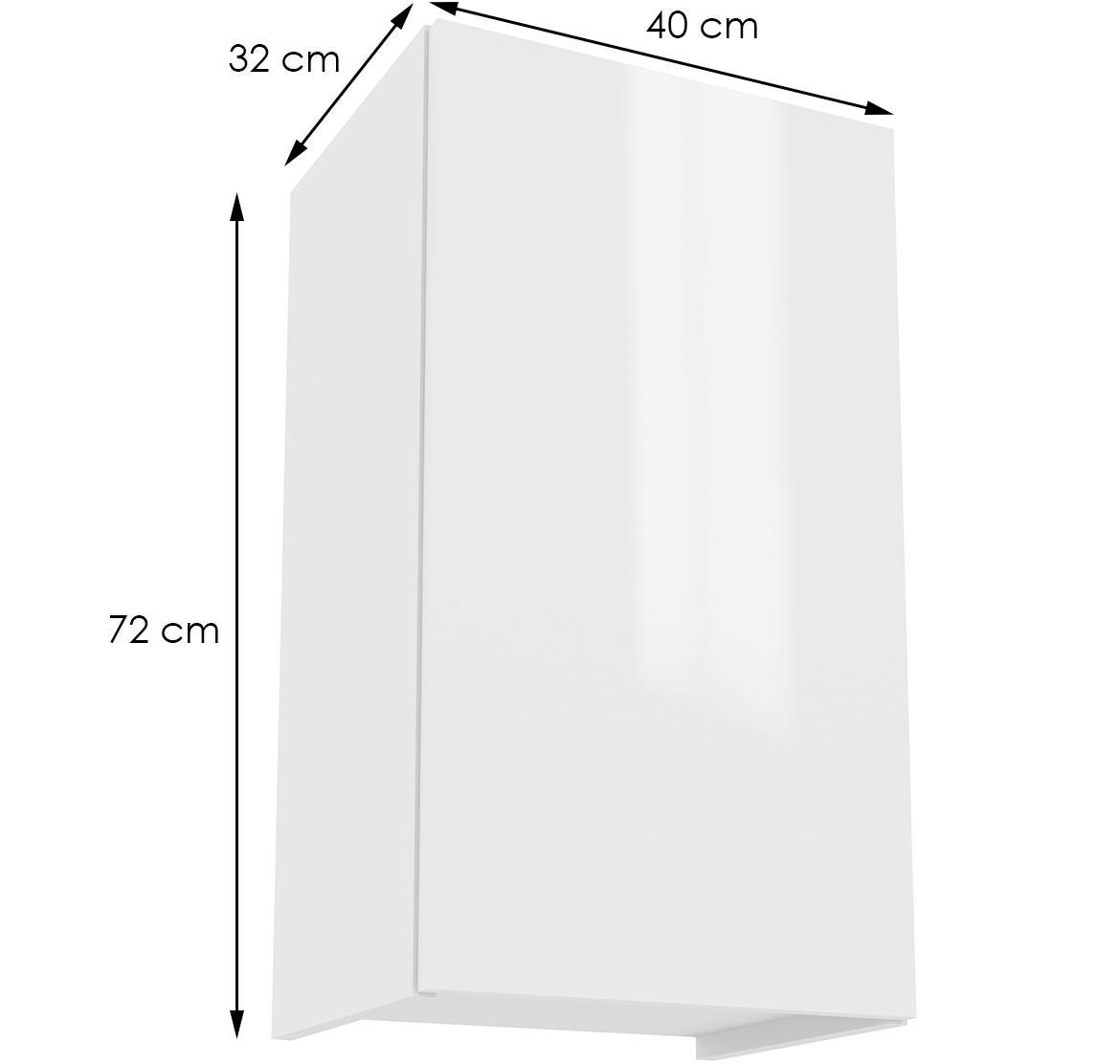 Campari kuhinjski element W4 1 vrata 40x32x72 beli