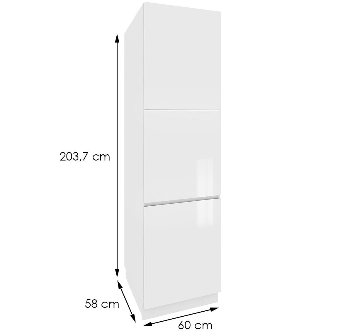 Campari kuhinjski element SPD6 60x58x203,7 beli