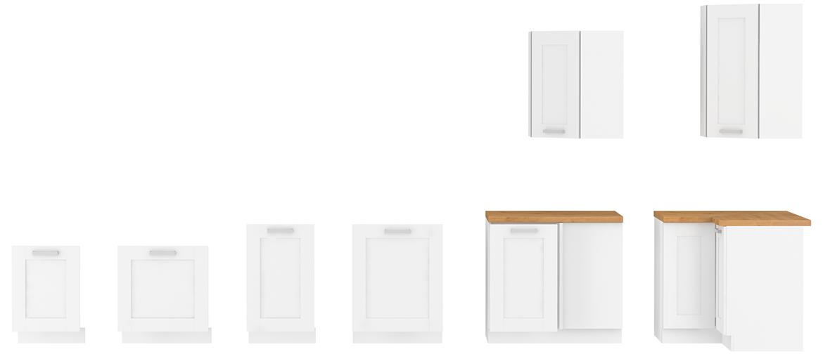 Luna kuhinjski element 60x52x82 beli
