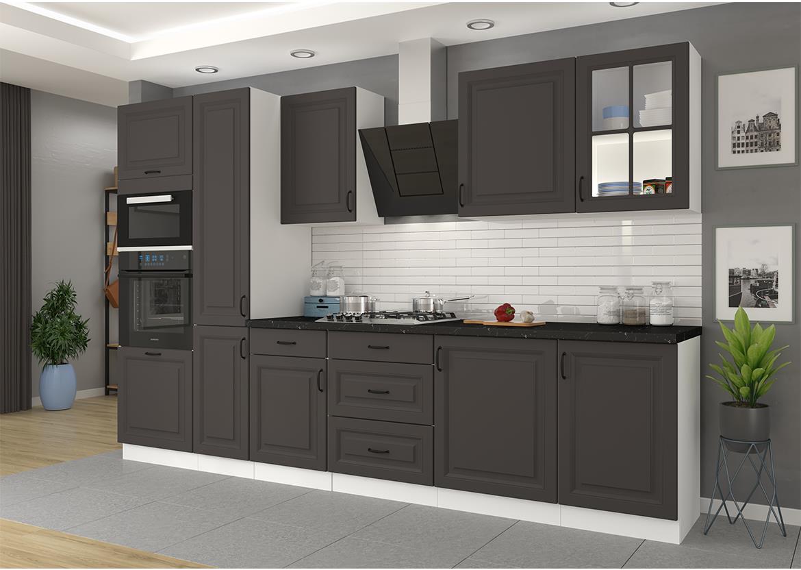 Stilo 570x446 vrata za sudomašinu 57x44,6 bela/grafit