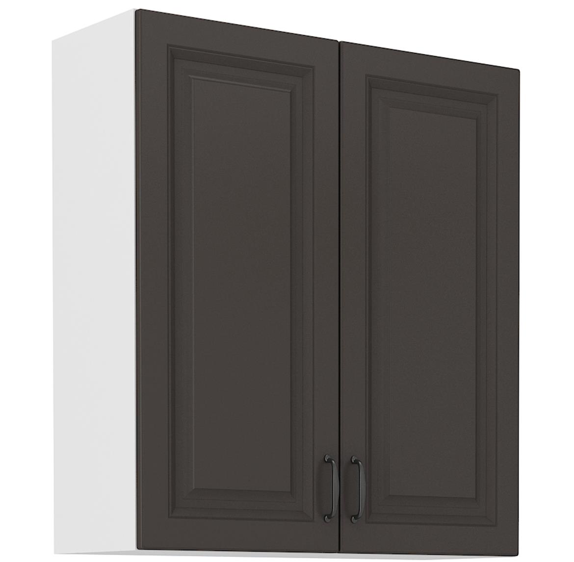 Stilo 80g-90 2f viseći el.2vrata 80x29x90 bela/grafit