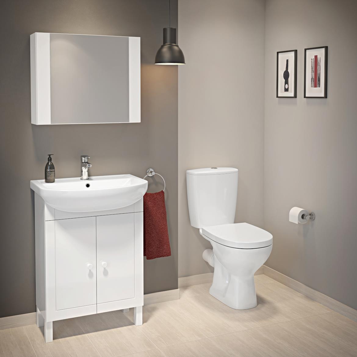 WC monoblok Arteco Clean