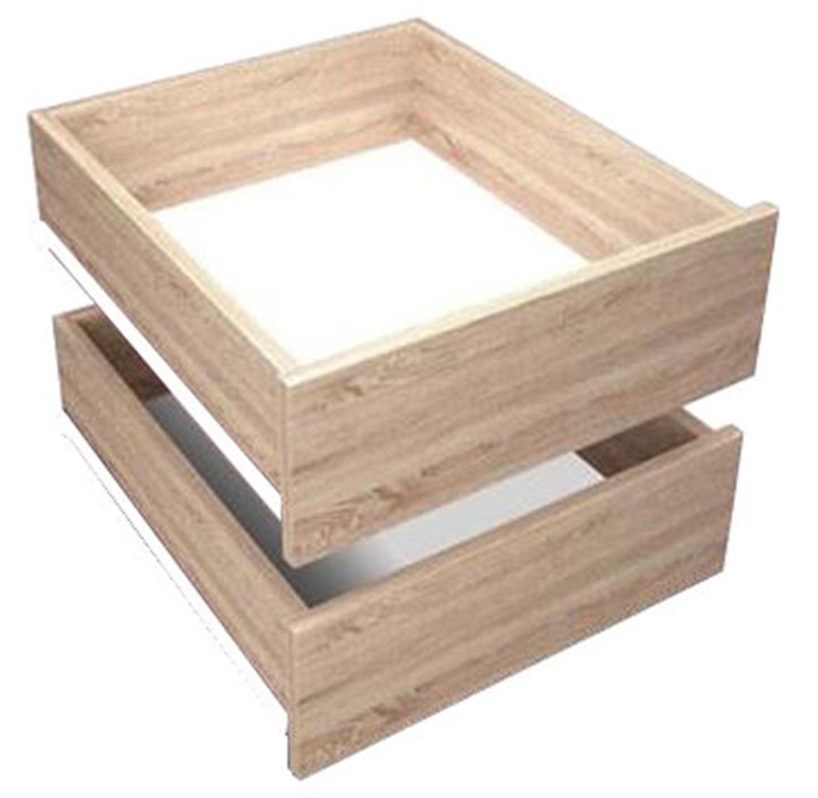 Set fioka 100 (2kom) natur (sonoma hrast)