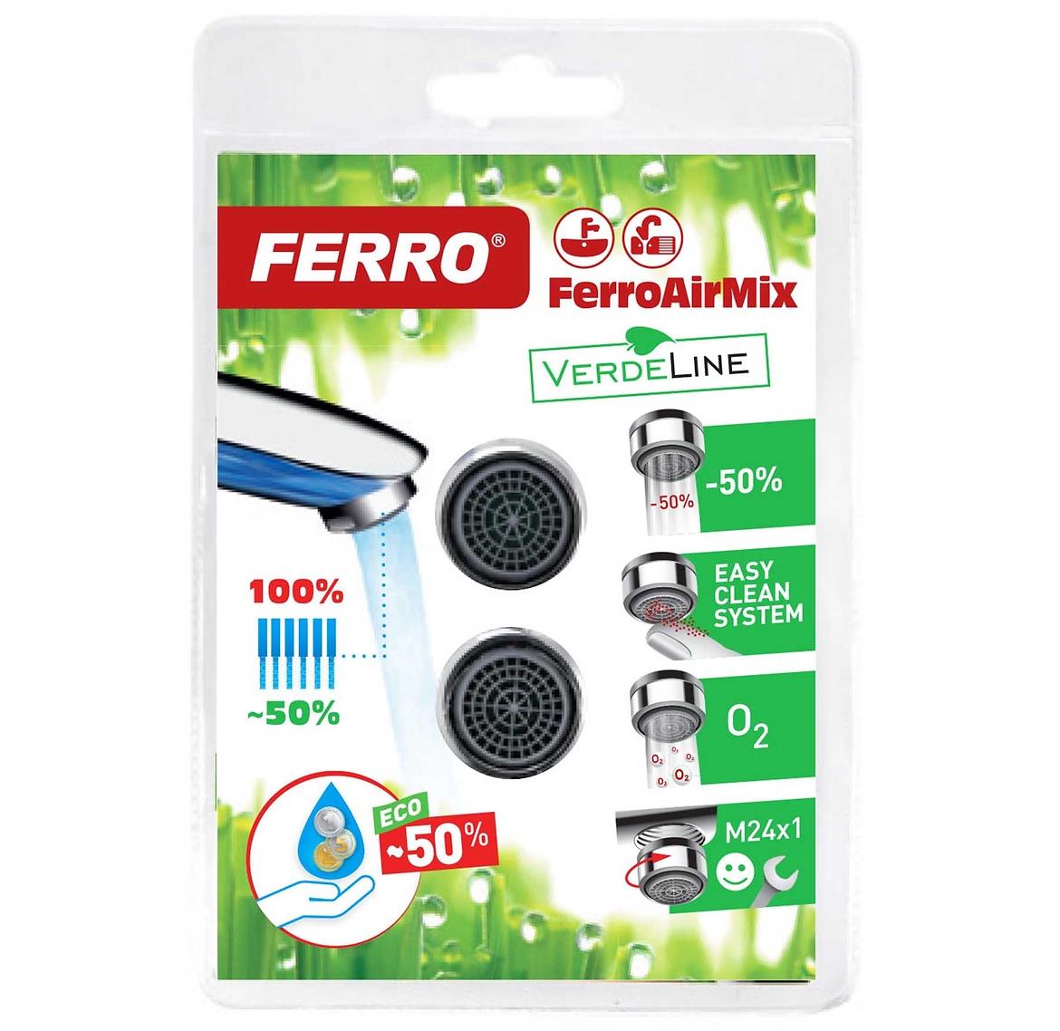 Perlator Ferro AirMix Mx24, 2 kom u setu PCH4VL