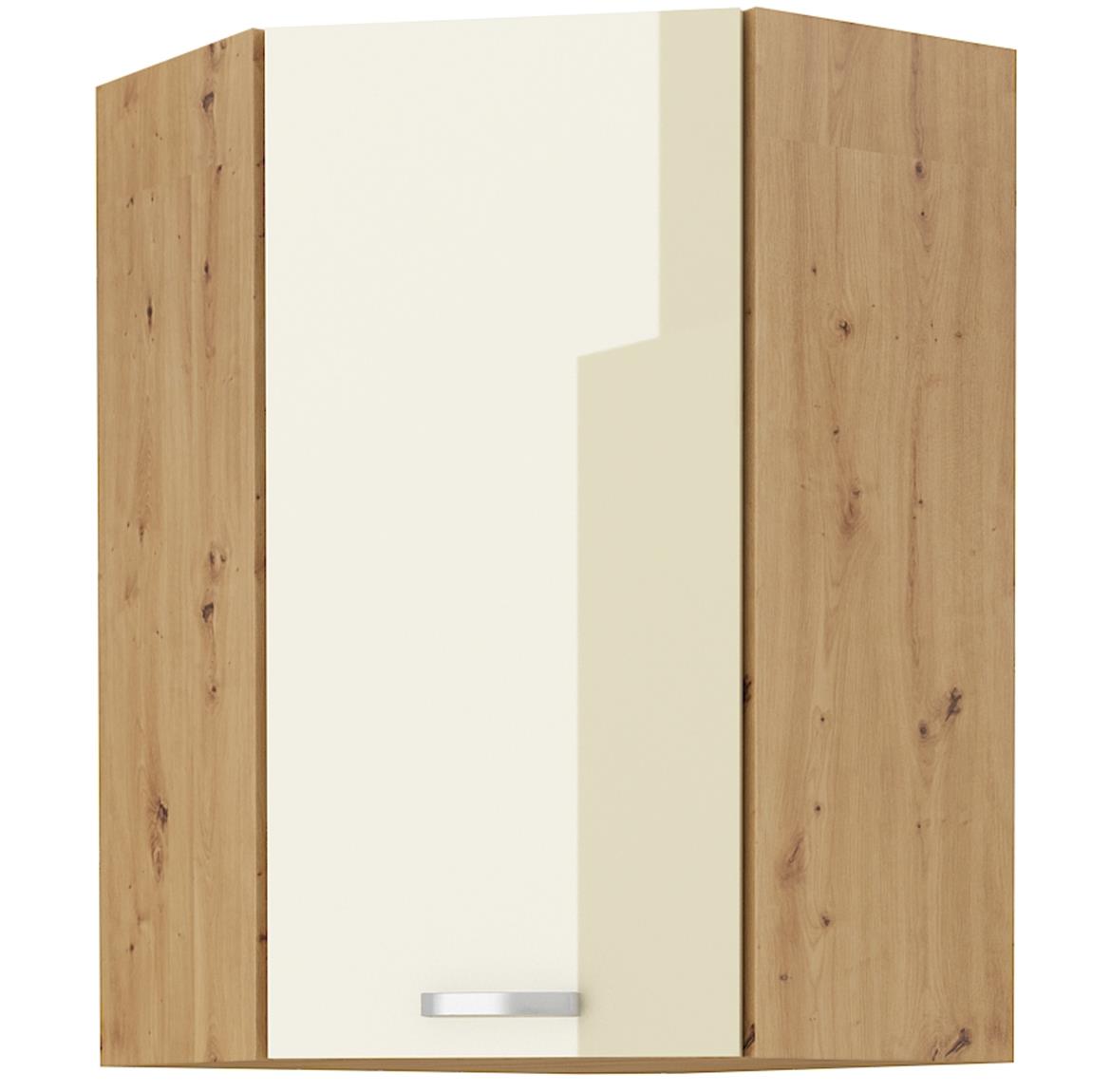 Kuhinjski element GN-90 1F 60x60x90 natur (artisan hrast)/bež