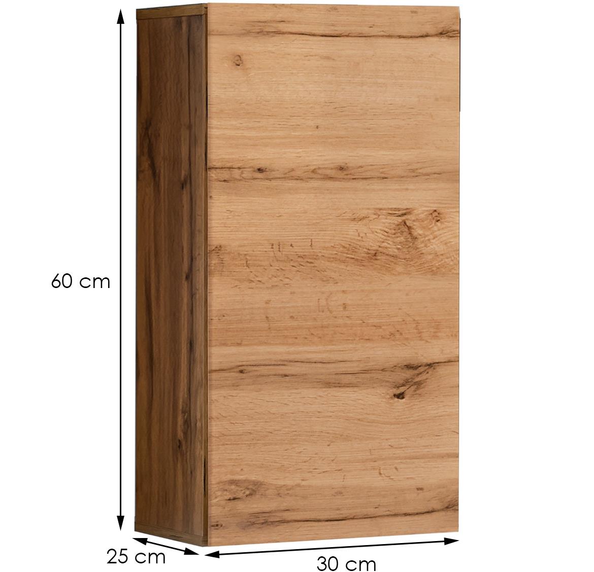 Switch SW 4 viseci element 1 vrata 30x25x60 natur (wotan hrast)