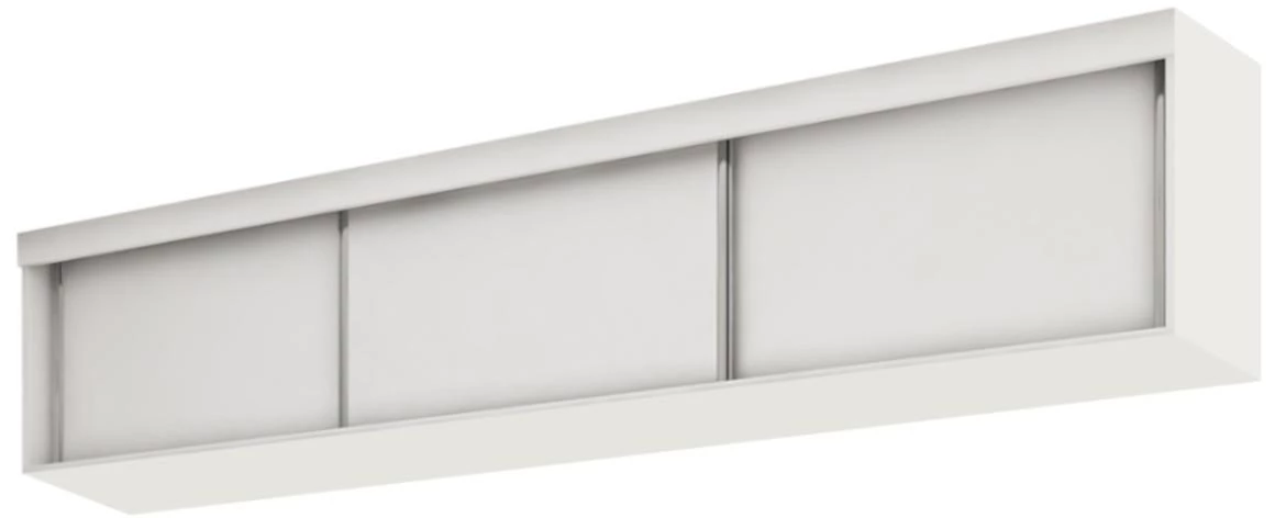 Top nadogradnja za ormar 3 vrata 250x62x45 bela