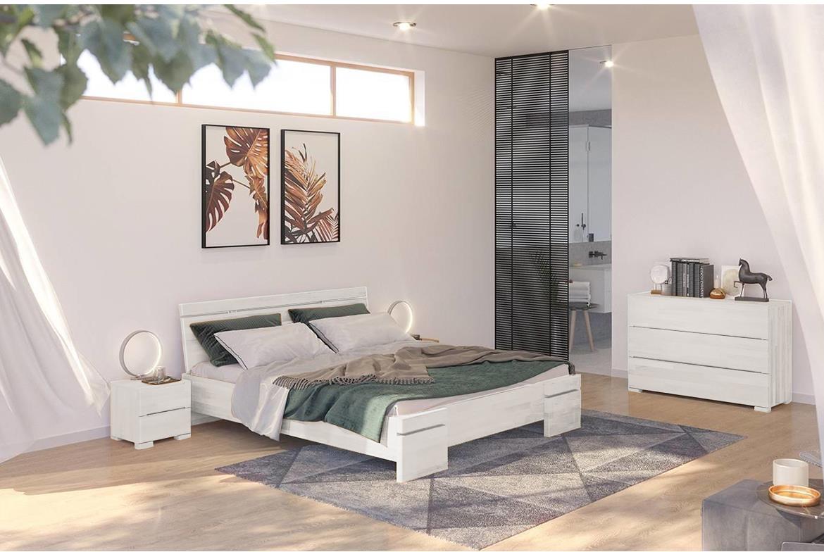 Skandica krevet 165,5x220x86 beli