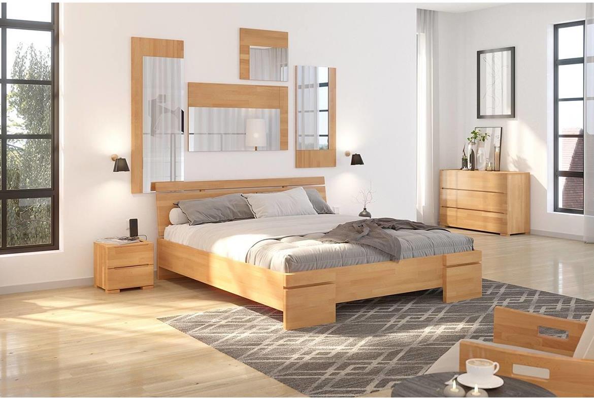 Skandica Sparta krevet 145,5x220x86 natur