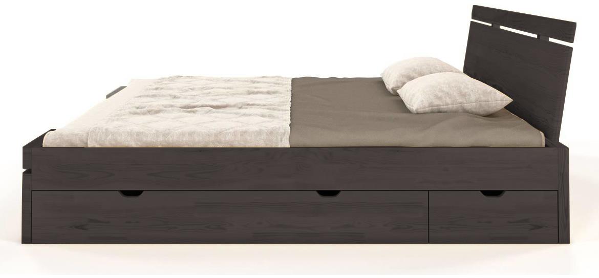 Skandica Sparta krevet 145,5x220x86 wenge